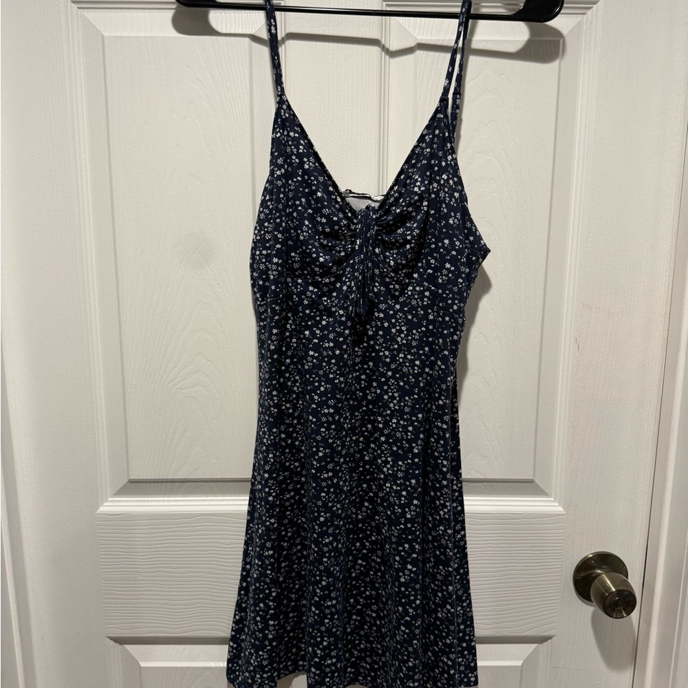 Hollister Floral Spaghetti Strap Dress